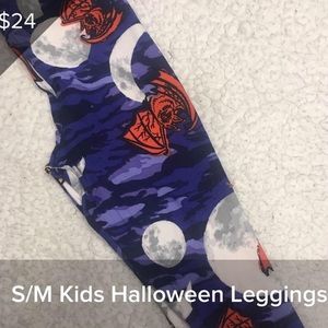 LuLaRoe Halloween kids leggings